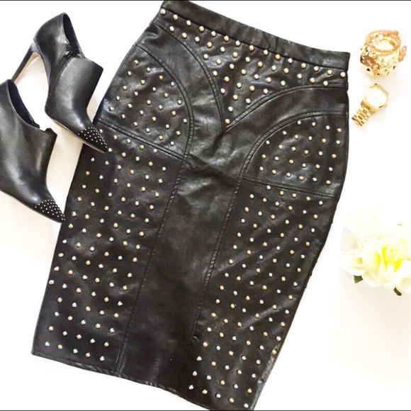 boohoo Dresses & Skirts - 🔥🔥Premium Christina Studded Pencil Skirt🔥🔥